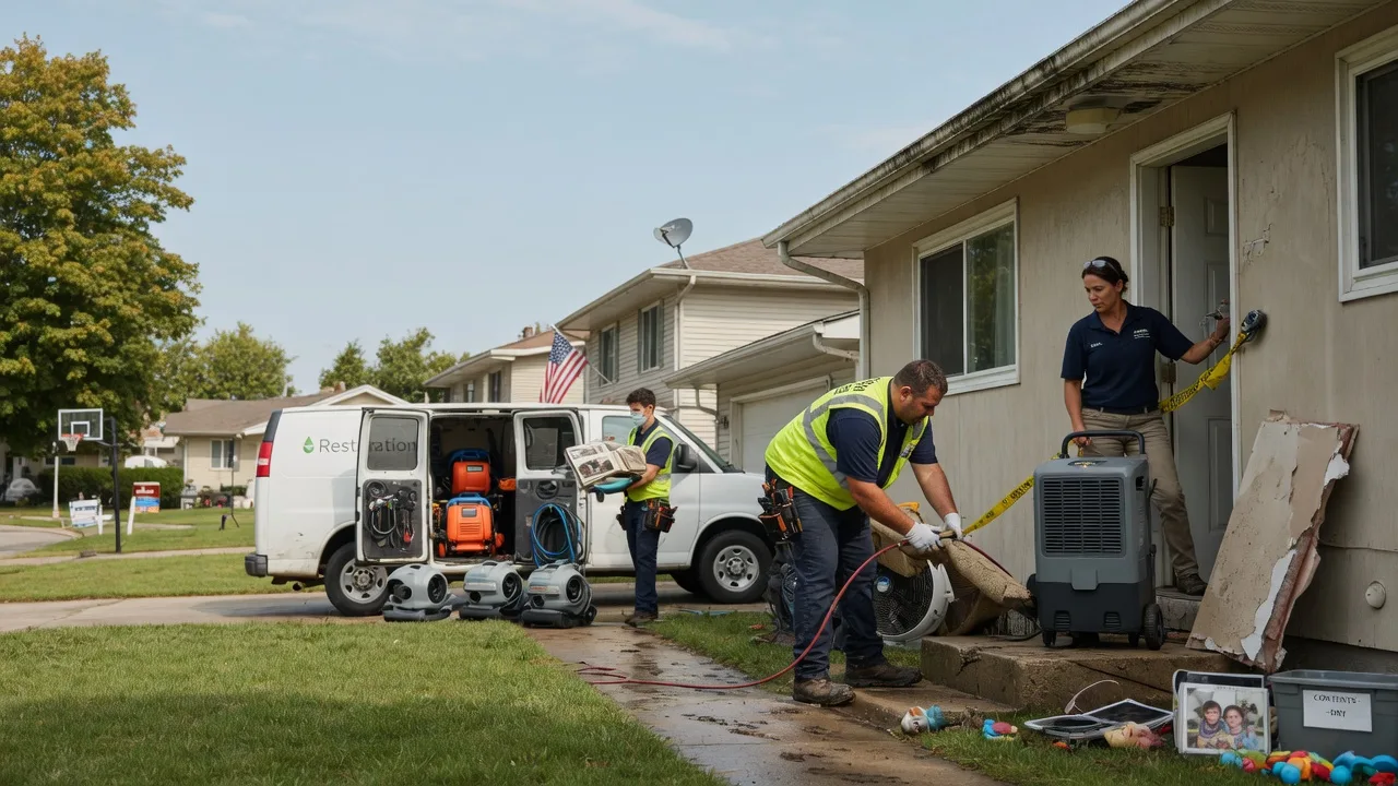 Water Damage Restoration in Strunk, KY near me